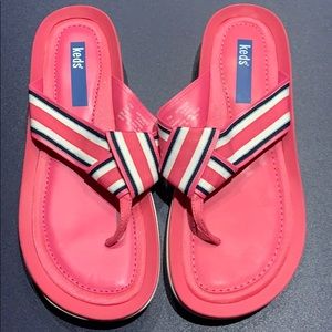 Woman’s Keds Pink sandals, Size 7